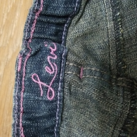 (12) Levi's Denim Skinny Youth Girl's Farmhouse Western Country Rodeo Jeans Wow - Picture 3 of 7